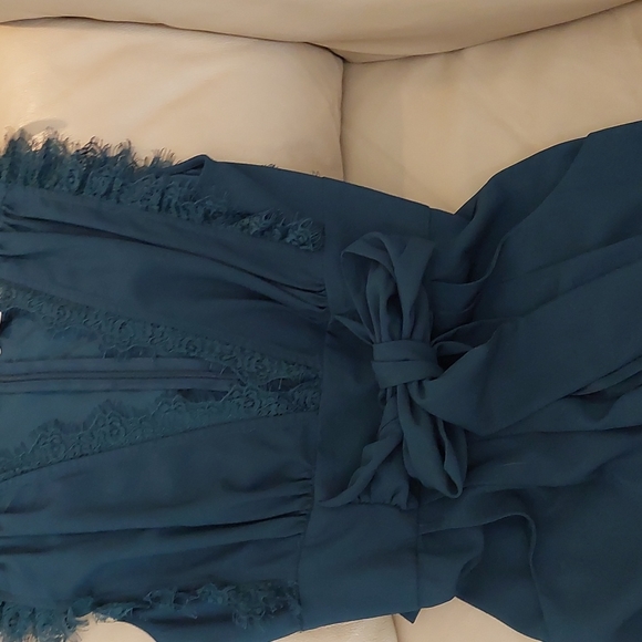 Jade sleeveless jumpsuit. Size xs. francesca's brand. - Picture 7 of 9